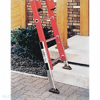 WERNER Extension Ladder Leveler Kit Aluminum, 4XP35