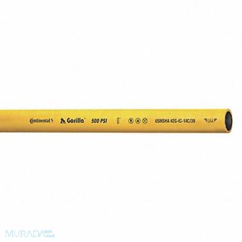 CONTINENTAL Air Hose 1/2 ID x 500 ft L Yellow, 4XR46