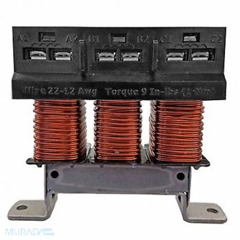 KDR-LINE REACTORS Input Line Reactor Open Low Z 1.5 hp 8 A, 4XRL1