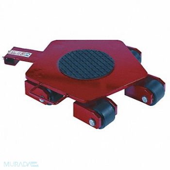 GKS-PERFEKT Rotating Machine Dolly 8800 lb Steel, 4YCR9