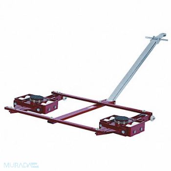 GKS-PERFEKT Tandem Machine Dolly 88 000 lb Steel, 4YCT9
