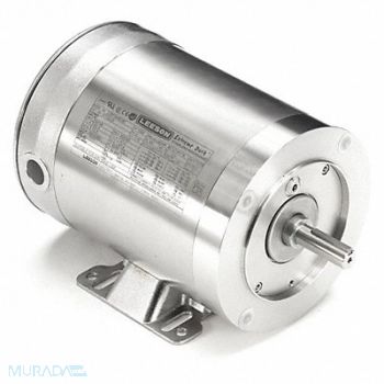 LEESON Motor 1 HP 3450 56C 208-230/460V, 4YEE1