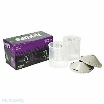 DEVILBISS Reusable Cup Frame 24 oz PK2, 4YEG5