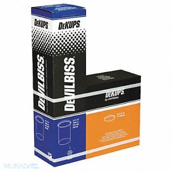 DEVILBISS Disposable Liners Kit 34Oz Pk32, 4YEG9