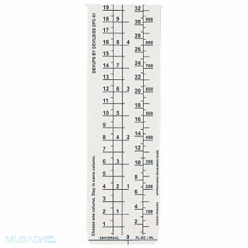DEVILBISS Disposable Measuring Guide Inserts PK10, 4YEJ3