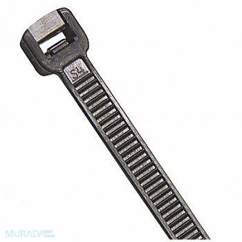 POWER FIRST Cable Tie 11 in Black PK100, 36J146