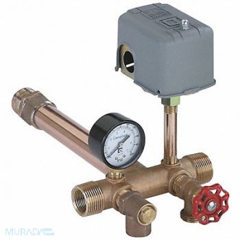 CAMPBELL Well Water Tank Installation Kit Brass, 4YFC1