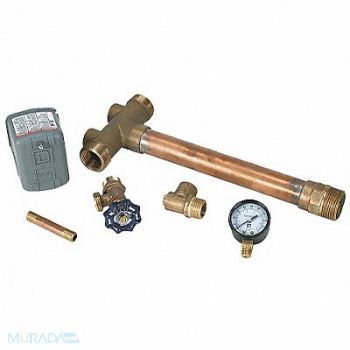 CAMPBELL Well Water Tank Installation Kit Brass, 4YFD4