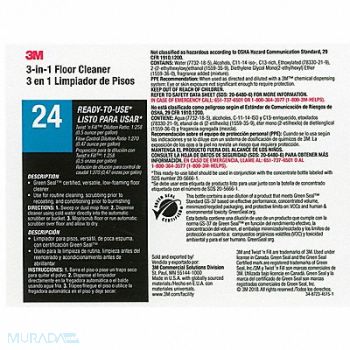 TOLCO Secondary Bottle Label Gloss Paper PK12, 4YJ27