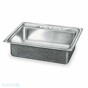 Elkay Single Sink Rect 18inx14inx7-1/2in, 4YK13