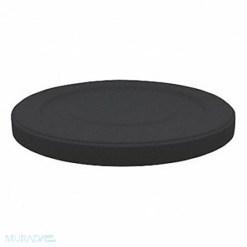 TOUGH GUY Cobra Can Lid FG Black 35-55 Gal, 4YKL5