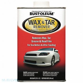 RUST-OLEUM Wax and Tar Remover 1 qt Spray Bottle, 4YLE5