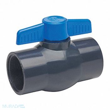 GRAINGER APPROVED PVC Ball Valve Inline FNPT 2, 4YLH5