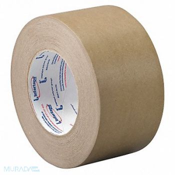 TAPECASE Masking Tape 4 W 60 yd L Brown, 15D746