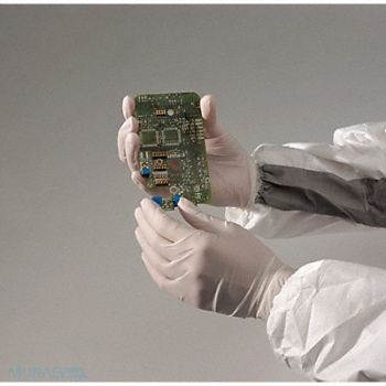 HONEYWELL NORTH Cleanroom Gloves Nitrile Size S PK100, 9RF15