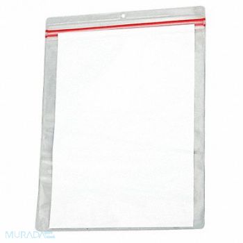 GRAINGER APPROVED Shop Ticket Holder Zippered PK15, 4YNR5