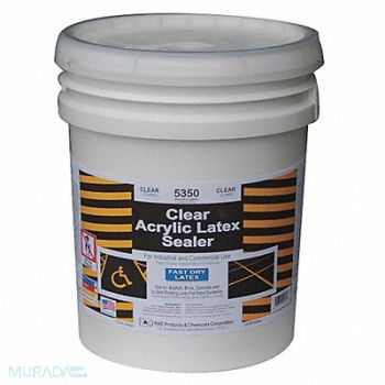 RAE Sealer Clear 5 gal Bucket, 4YNZ3