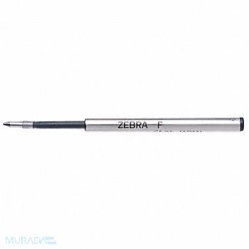 ZEBRA PEN Pen Ink Refill Ballpoint Black PK2, 4YNZ8