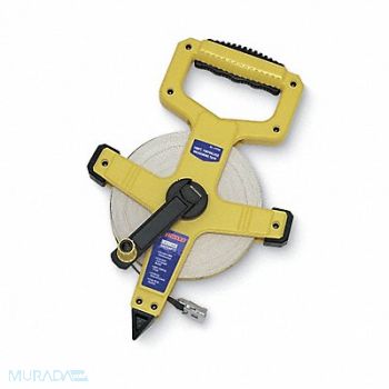WESTWARD Long Tape Measure 1/2Inx100ft Fiberglass, 4YP86
