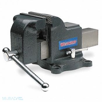 WESTWARD Combination Vise Serrated Jaw 10 L, 6RA23
