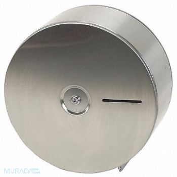 TOUGH GUY Toilet Paper Dispenser (1) Roll SS, 4YRE6