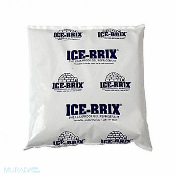 POLAR TECH Freezer Pack 8 lb 8 L 8 W PK4, 4YRJ7