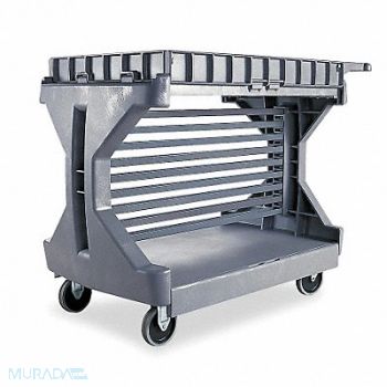 AKRO-MILS Bin Rail Accessory Kit Gray Steel, 4YT93