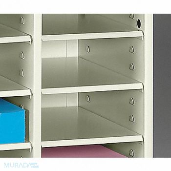 TENNSCO Shelves Letter Size Putty PK5, 4YTD6