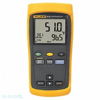 Fluke-51-2 NIST Thermocouple Thermometer, 4YV87