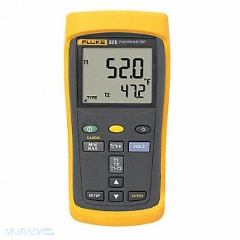 Fluke-52-2 NIST Thermocouple Thermometer, 4YV89