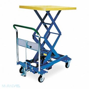 SOUTHWORTH Scissor Lift Cart 770 lb Steel Fixed, 4YZ95