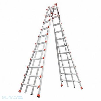 LITTLE GIANT Telescoping Step Ladder 21 ft IA Alum, 4ZA99
