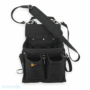 CLC Black Tool Pouch Ballistic Polyester, 4ZB40