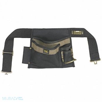 CLC Black Tool Belt Polyester, 4ZB41
