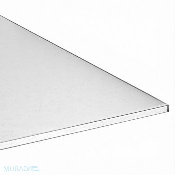 GRAINGER APPROVED Plate Stock SS 12 in Overall W, 4ZDU8