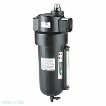 SPEEDAIRE Filter 1 NPT 125 cfm 0.01 micron, 4ZL19