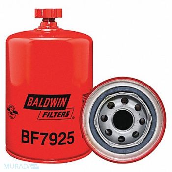 BALDWIN FILTERS Fuel Filter 6-5/32 x 3-11/16 x 6-5/32 In, 4ZMU2