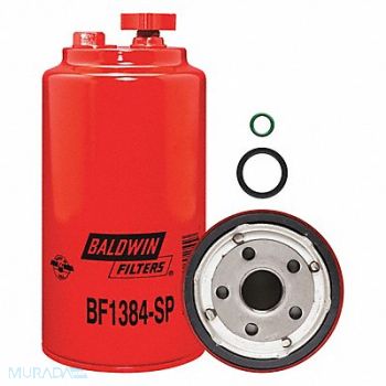 BALDWIN FILTERS Fuel Filter 7-13/16x3-11/16x7-13/16 In, 4ZPE4