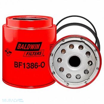 BALDWIN FILTERS Fuel Filter 5-3/16 x 4-1/4 x 5-3/16 In, 4ZPF3
