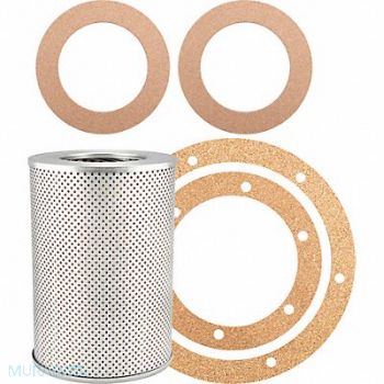 BALDWIN FILTERS Hydraulic Filter Element Only 8-17/32 L, 4ZTW6
