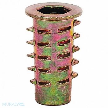 GRAINGER APPROVED Threaded Insert PK100, 4ZU96