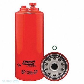 BALDWIN FILTERS Fuel Filter 11-7/32 x 4-9/32 x 11-7/32In, 4ZUA6