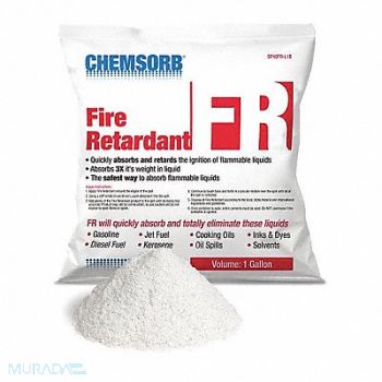 CHEMSORB Flammable Liquid Absorbent 1Gallon Bag, 503Y80