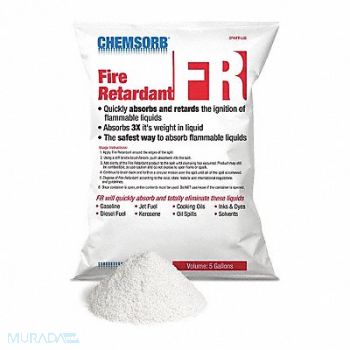 CHEMSORB Flammable Liquid Absorbent 5Gal Bag, 503Y82