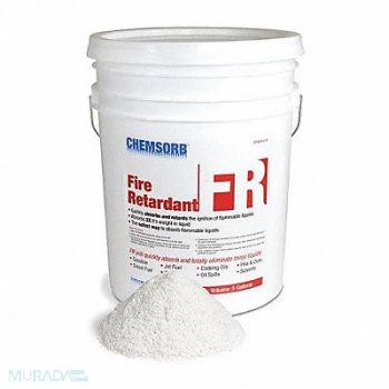 CHEMSORB Flammable Liquid Absorbent 5Gal Pail, 503Y83