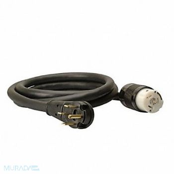 SOUTHWIRE Power Supply Cord 10ft Black NEMA 1 PK4, 792UX5