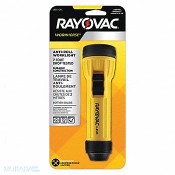 RAYOVAC LED Flashlight (2) Cell, 506M11