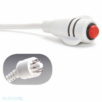 CREST HEALTHCARE SUPPLY Call Cord Ektacom 8-Pin White 7 ft L, 508M31