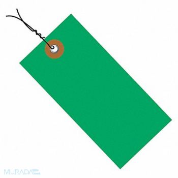 TYVEK Wird Shpng Tag 4-3/4 x2-3/8 Grn PK100, 50AG30