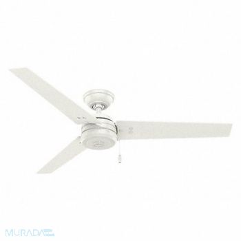 HUNTER Cassius Ceiling Fan 52 Fresh White, 50AJ98